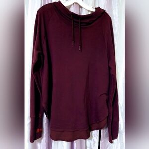 Athletic Works Women's Dark Burgundy Hoodie
